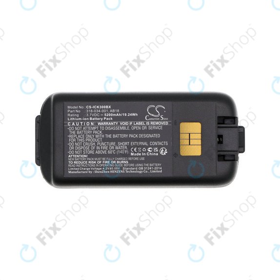 Baterie pentru Intermec CK3, CK3A, CK3X, CK3R, CK3C, CK3C1, CK3N, 5200mAh, Li-Ion, 3.7V, 318-034-001, HQ