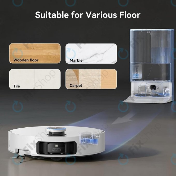 Xiaomi Dreame X50 Ultra, X40 Ultra, L40 Ultra, L40s Pro Ultra, Mova V50 Ultra, P60 - Perie laterală