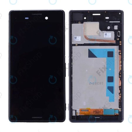 Sony Xperia Z3 D6603 - Ecran LCD + Sticlă Tactilă + Ramă (Black) TFT