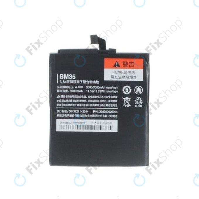Xiaomi Mi4c - Baterie BM35 3080mAh