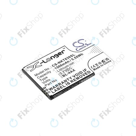 Baterie pentru Nokia 6300 4G, Nokia 8000 4G, 1500mAh, Li-Ion, 3.7V, BL-4AX, HQ