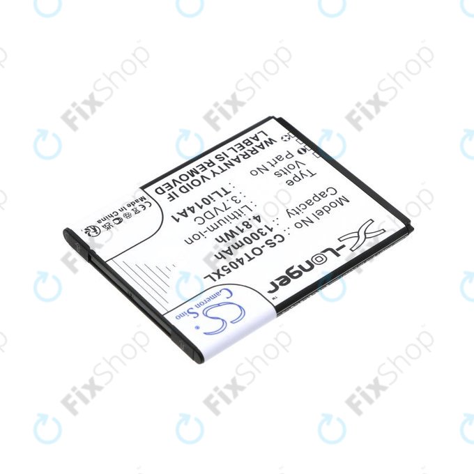 Baterie pentru Alcatel OneTouch Evolve, 1300mAh, Li-Ion, 3.7V, TLi014A1, HQ