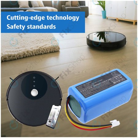 Baterie pentru Liectroux C30B, BLAUPUNKT BPK-VCBB1XB, Midea M4, 2600mAh, Li-ion, 14.4V, MD-C30B, HQ