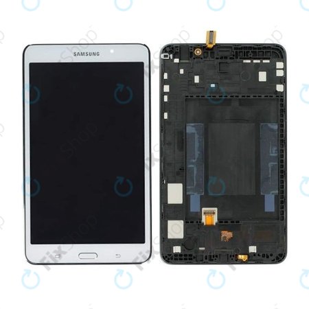 Samsung Galaxy Tab 4 7.0 T230 - Ecran LCD + Sticlă Tactilă + Ramă (White) - GH97-15864B Genuine Service Pack