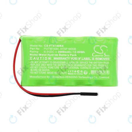 Baterie pentru Futaba 14SG, 4PKS, 2000mAh, Ni-MH, 6V, FUTM1484, HQ