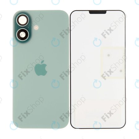 Sticlă Carcasă Spate pentru iPhone 16 | Teal | 661-44805 | Genuine Apple