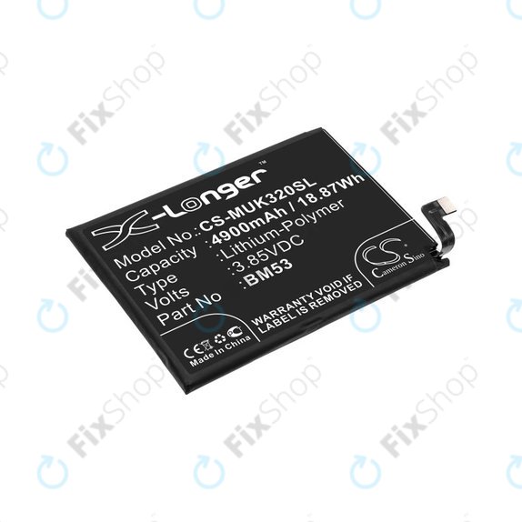 Xiaomi Mi 10T 5G, Mi 10T Pro 5G - Baterie BM53 4900mAh HQ
