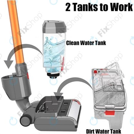 Dyson V-series - Duză de Podea Pentru Curățare Umedă și uscată