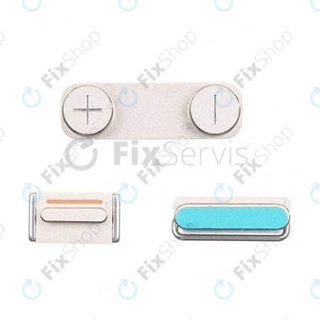 Apple iPhone 5S, SE - Butoane de Pornire + Volum + Modul Silen?ios (Space Gray)