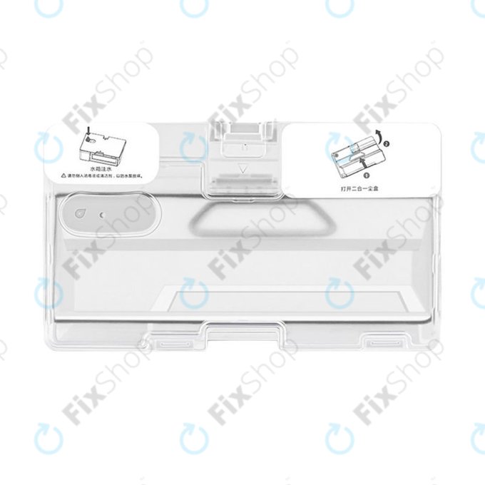 Xiaomi Mi Robot Vacuum Mop Essential (Mijia G1) - 2în1 Colector de deșeuri + Rezervor de apă