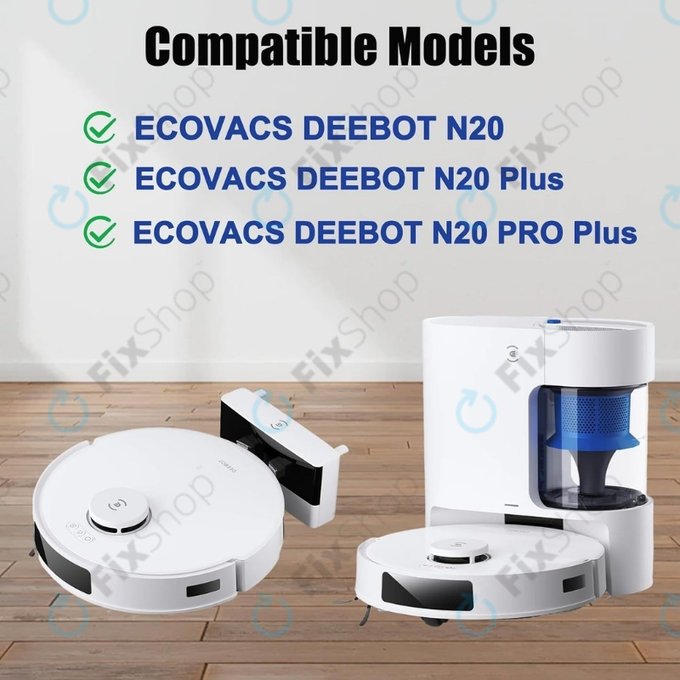 Mop, 2 buc. pentru Ecovacs Deebot N20, N20 Plus, N20 Pro Plus