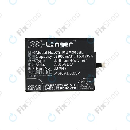 Xiaomi Redmi 3, 3S, 3 Pro, 4X - Baterie BM47 3900mAh HQ