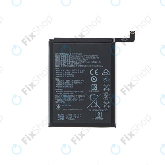Huawei Y9 (2018), Y7 (2019) - Baterie HB406689ECW 4000mAh