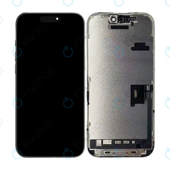 Ecran pentru iPhone 16 Pro, Sticlă tactilă cu ramă, Refurbished