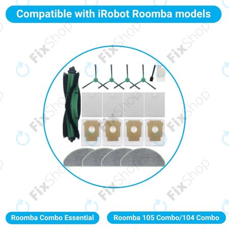 iRobot Roomba Combo Essential, Roomba 105 Combo, 104 Combo - Set complet