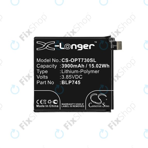OnePlus 7T Pro - Baterie BLP745 3900mAh HQ