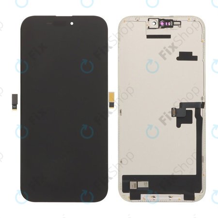 Apple iPhone 16 Pro Max - Ecran LCD + Sticlă Tactilă + Ramă Hard OLED FixPremium 120Hz