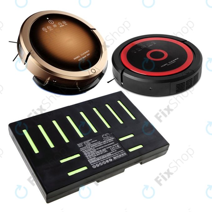 Baterie pentru Proscenic 902 Nono, Pro Coco, Robojet Air, 2500mAh, Ni-MH, 14.4V, E718074, HQ