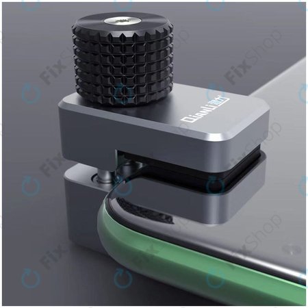 QianLi - Clemă metalică cu umplutură din cauciuc - Span 11mm (4buc)