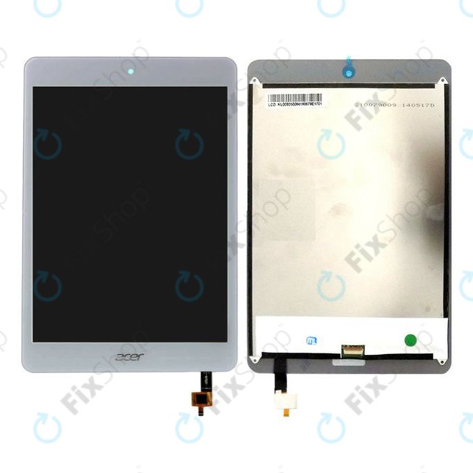 Acer Iconia Tab A1 - 830 7.9" - Ecran LCD + Sticlă Tactilă + Ramă (White) TFT