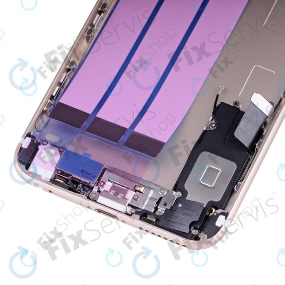 Apple iPhone 6S Plus - Carcasă Spate cu Piese Mici (Gold)