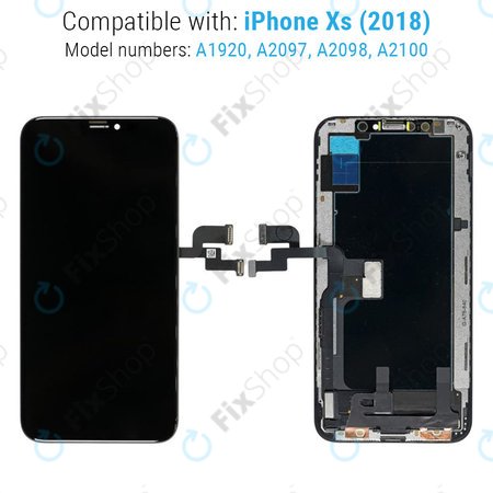 Apple iPhone XS - Ecran LCD + Sticlă Tactilă + Ramă - 661-12943 Genuine Service Pack