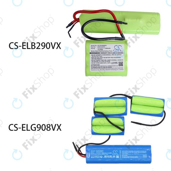 Baterie pentru AEG, Electrolux, 1300mAh, Ni-MH, 12V, 4055132304, HQ
