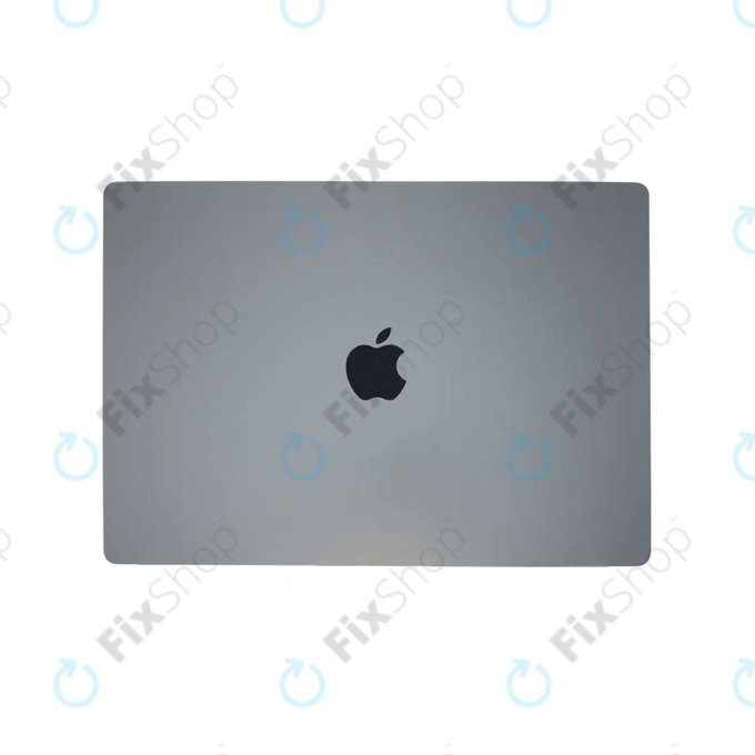 Display LCD pentru MacBook Air 13", A3113 (2024), cu sticlă frontală și capac, Space Gray, 661-40278, Genuine Apple