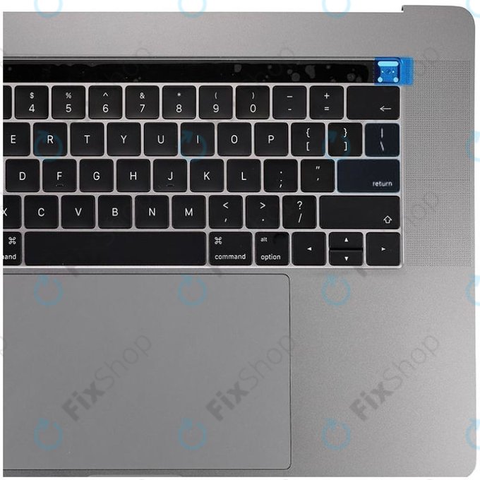 Apple MacBook Pro 15" A1707 (Late 2016 - Mid 2017) - Superior Ramă Tastatură + Tastatură (US) + Microfon + Trackpad + Boxe (Space Gray)