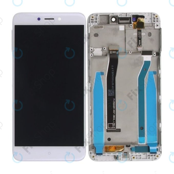 Xiaomi Redmi 4X - Ecran LCD + Sticlă Tactilă + Ramă (White) TFT