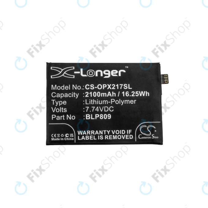 Realme Q2 Pro RMX2173, GT Master 5G RMX3363 - Baterie BLP809 2100mAh HQ