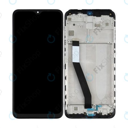 Xiaomi Redmi 9 - Ecran LCD + Sticlă Tactilă + Ramă (Black) TFT