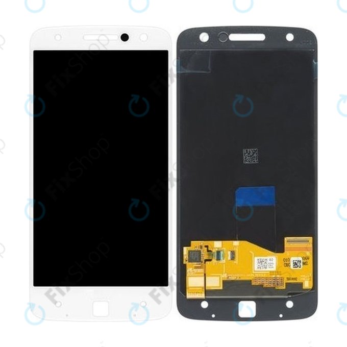 Motorola Moto Z XT1650 - Ecran LCD + Sticlă Tactilă (White) TFT