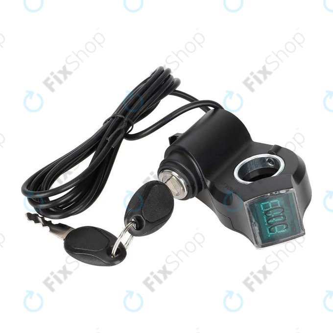 Kugoo Kirin M4, M4 Pro, Speedual, Zero 8X, 10X, MiniWalker, T10-DDM - Comutator de Aprindere cu Voltmetru