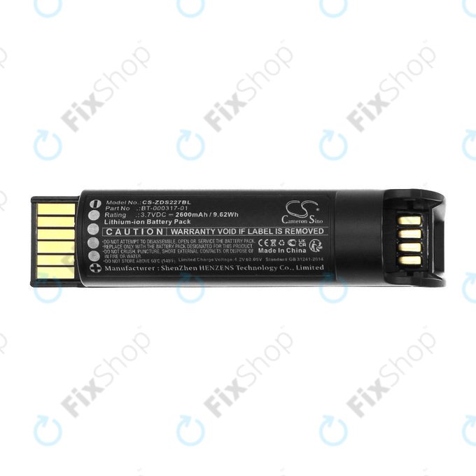 Baterie pentru Zebra CR2278, DS22, 2600mAh, Li-Ion, 3.7V, BT-000317-01, HQ