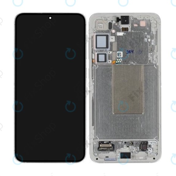 Samsung Galaxy S24 Plus S926B - Ecran LCD + Sticlă Tactilă + Ramă (Marble Grey) OLED