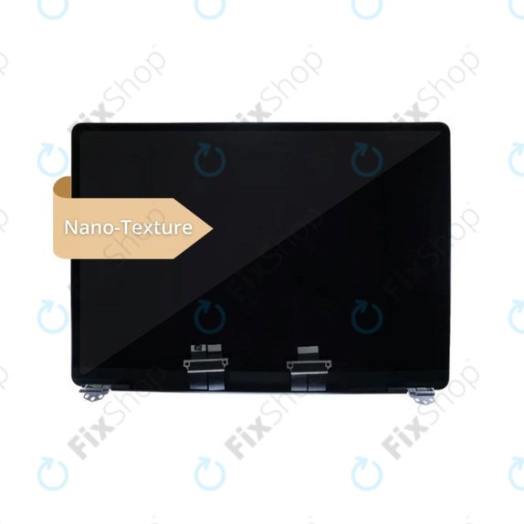 Display LCD pentru MacBook Pro 14", A3112, A3185 (2024), cu sticlă frontală și capac, Nano-Texture, Space Black, 661-41795, Genuine Apple