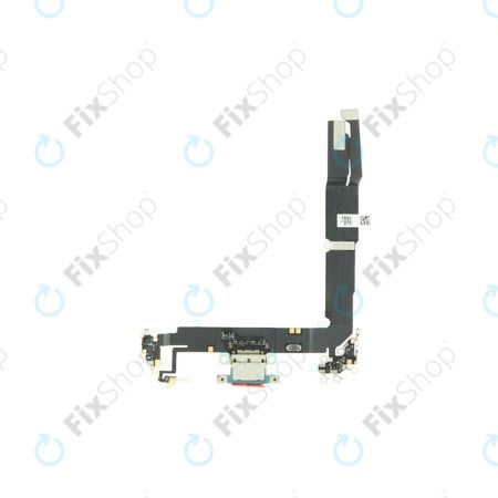 Conector de Încărcare + Cablu Flex pentru iPhone 16 Plus | Green | 923-11096 | Genuine Apple