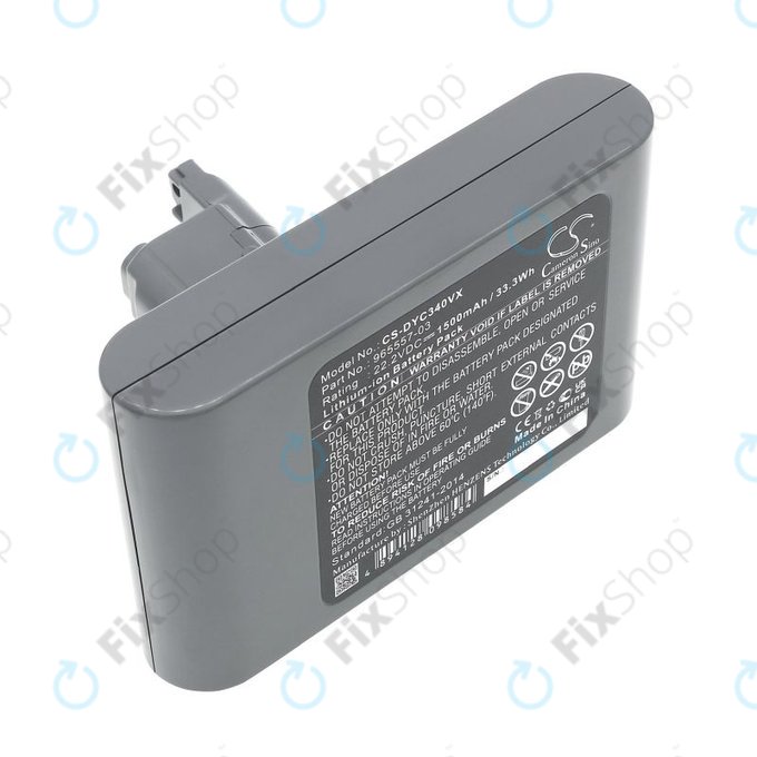 Baterie pentru Dyson DC31, DC34, DC35, DC44, DC45, DC56, 1500mAh, Li-Ion, 22.2V, 965557-03, HQ