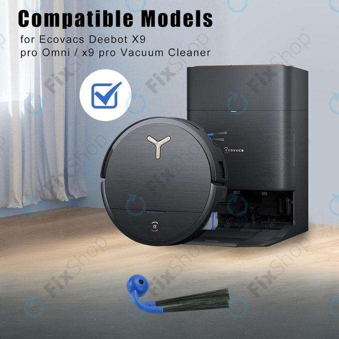 Ecovacs Deebot X9 Pro Omni, X9 Pro - Perie laterală