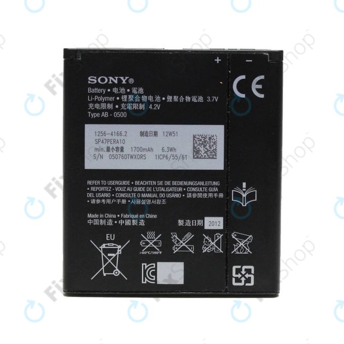 Sony Xperia J (ST26i), L (C2105), M (C1905), E1 (D2005) - Baterie BA900 1700mAh
