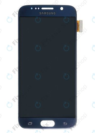 Samsung Galaxy S6 G920F - Ecran LCD + Sticlă Tactilă (Black Sapphire) - GH97-17260A Genuine Service Pack