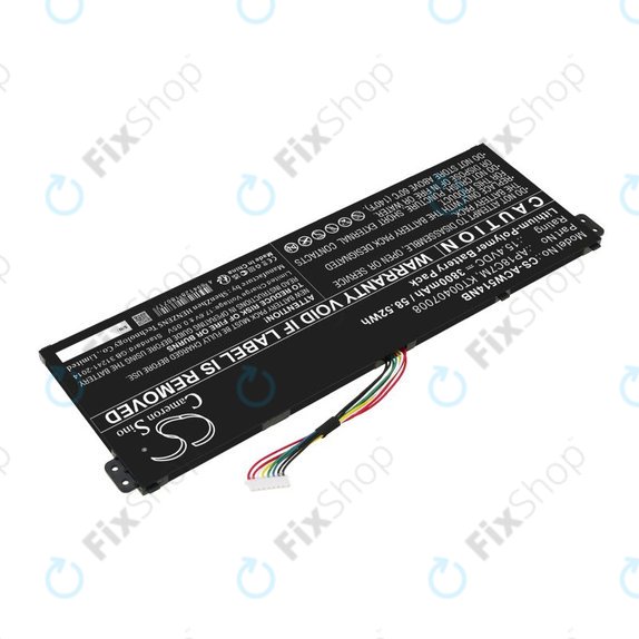 Baterie pentru Acer ConceptD 3, Spin 5, Swift 3, 5, X, Travelmate Spin P4, 3800mAh, Li-Pol, 15.4V, AP18C7M, HQ