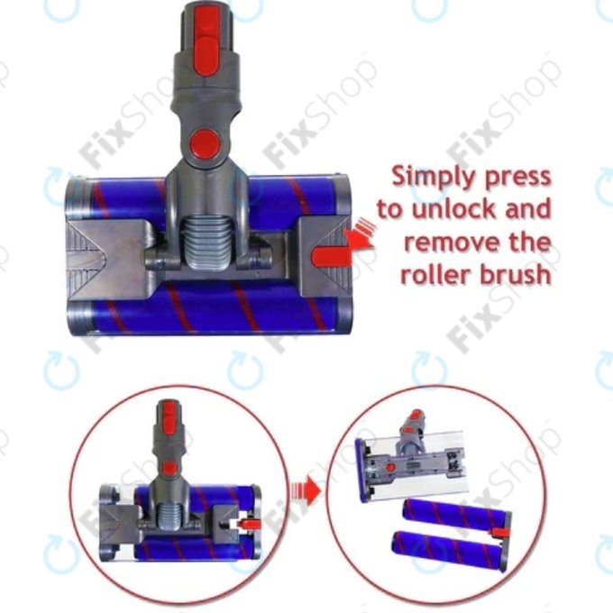 Dyson V-series, Outsize - Duză de Podea cu Role Duble