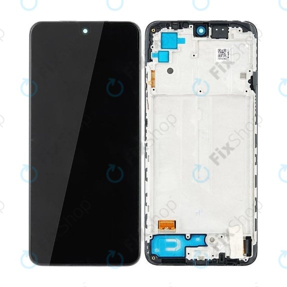 Xiaomi Redmi Note 10 - Ecran LCD + Sticla Tactilă + Ramă (Onyx Gray) - 5600020K7A00 Genuine Service Pack