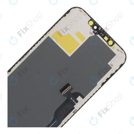 Ecran Soft OLED pentru iPhone 12 Pro Max - Sticlă Tactilă + Ramă, DIAGNOSTIC