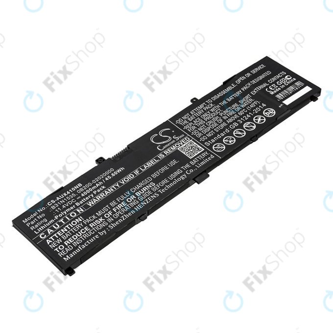 Baterie pentru Asus UX310, UX310UAK, UX410UQ, 4000mAh, Li-Pol, 11.4V, B31N1535, HQ