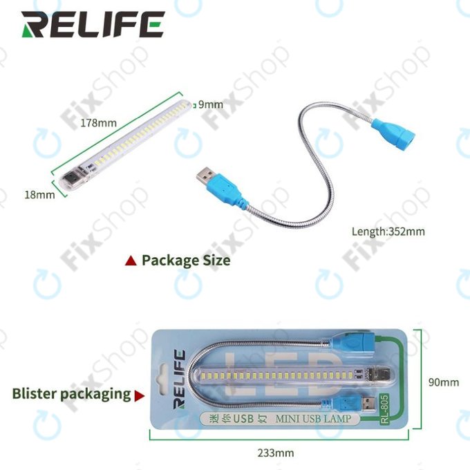 Relife RL-805 - Mini lampă LED USB