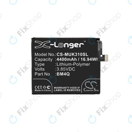 Xiaomi Pocophone F2 Pro - Baterie BM4Q 4400mAh HQ