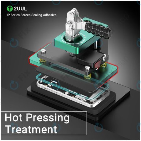 Autocolant de etanșare sub LCD pentru iPhone 14 Pro, 2UUL SA14P, (5buc)